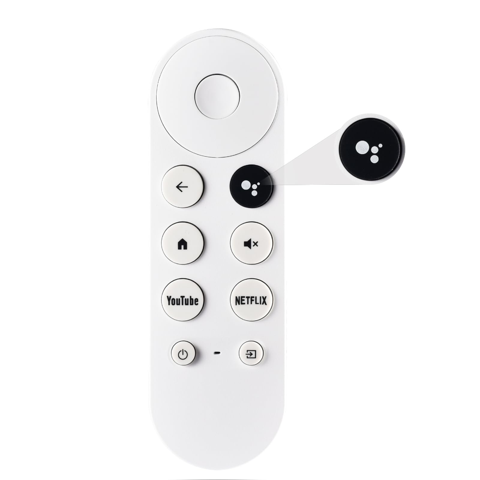 Photo 1 of for Google Chromecast Voice Remote,Replacement Control for Google TV Remote/Streamer (Only for Snow Chrome cast Google)