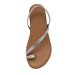 CUSHIONAIRE Women's Catalina toe ring Sandal with