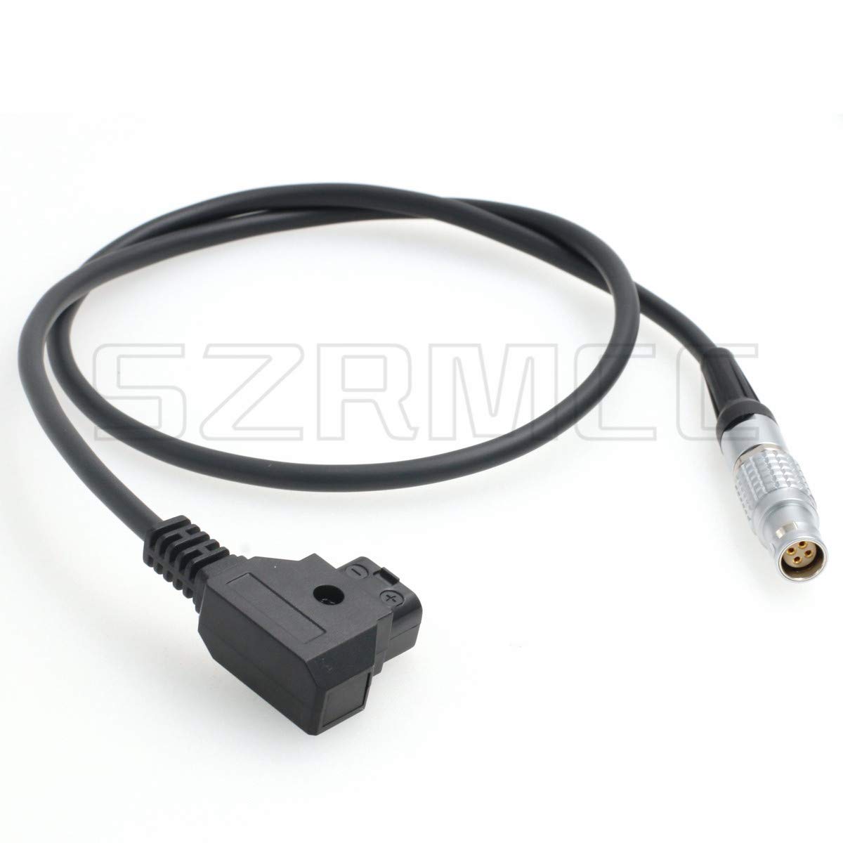 SZRMCC D-Tap to 1B 4 Pin Female Power Cable for Canon C100 C300 C500 Mark II (Straight Cable)