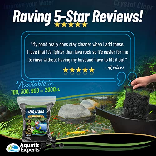 Aquatic Experts Bio Balls Filter Media 1.5 Inch Large Bio Ball for