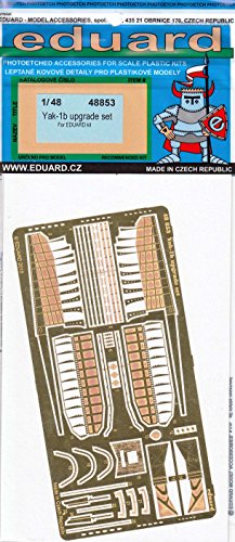 EDU48853 1:48 Eduard PE - Yak-1b Upgrade Set (for use with the Eduard kit) MODEL KIT ACCESSORY