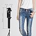 Stalion Pocket-Size Bluetooth Selfie Stick for Smartphones - Jet Black