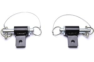 Roadmaster 030 Pair of Steel Blue Ox Tow Bar to RM Baseplate Adapters | Durable Powder-Coated | Direct and Crossbar Compatible | Motorhome Mounted Only | Easy Installation