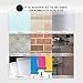 My Way Fixate Sticky Gel Pad (5-Pack) Anti-Slip Gel Pads to Stick on Car Dashboard, Glass, Mirrors, Metal, Tile Walls, Kitchen Cabinets Strong & Reusable