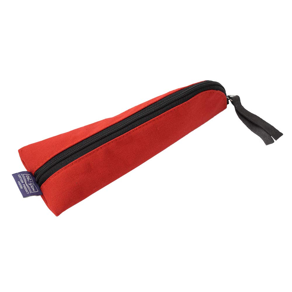 Canvas Pencil Case S, Red