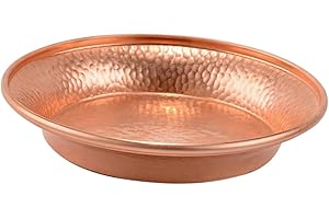 DOITOOL Tibetan Pure Copper Buddhist Offering Bowl Small Worship Cup Water Offering Tray for Home Altar