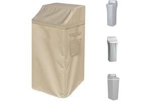 CHENGNAN Water Softener Cover(20.5L×19.5''W×47''H),All-Weather Protection,Outdoor Water Softener Covers,Water Softener Cover Indoor