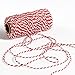 Resinta 3 Rolls Christmas Twine Cotton String Natural Jute Twine for Christmas Gift Wrapping DIY Arts Crafts 984 Feet Totally