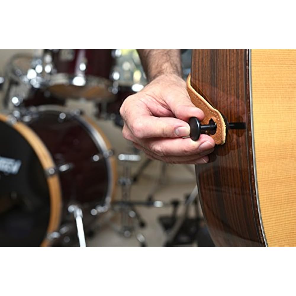 Guitar Strap Lock System For Acoustic Electric Guitars (1 Pack