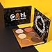 Docolor Contour Palette, 6 Colors Powder Shades Perfectly Cosmetics Contour Set - Highlighting Makeup Kit - Concealer Palette - Light to Dark