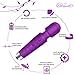 PALOQUETH Cordless Wand Massager With 20 Vibration Modes for Deep Tissue Massager for Back Neck Shoulder, Sports Recovery