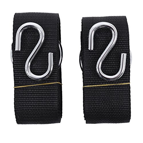 Songmics Befestigungs Set Aufhängeset für Hängematte max. 200 kg, Maße pro Band: 320 x 5 cm (LxB) GDC01P – Bild 3