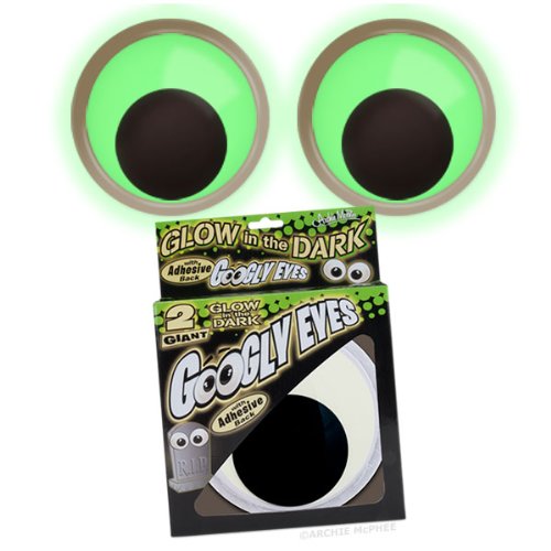 Giant Glow in the Dark Googly Eyes Amazon.co.uk Kitchen & Home