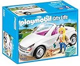 PLAYMOBIL® Convertible with Woman & Puppy Play Set