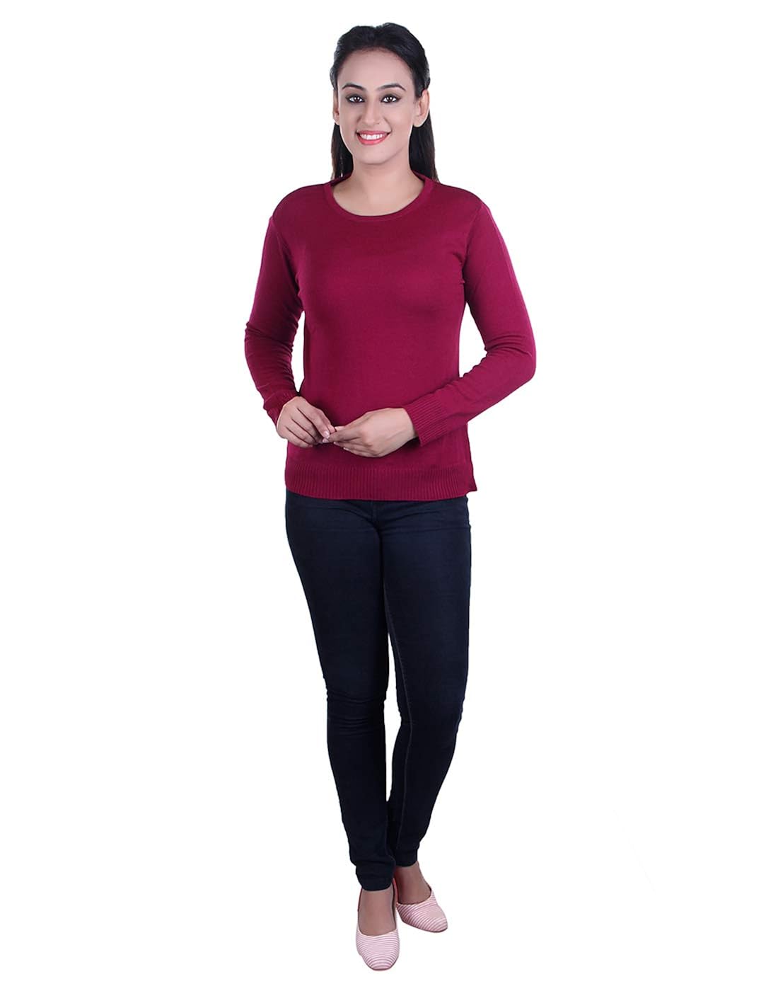 ogarti woman woolen full sleeve sweater
