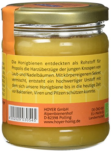 Hoyer Propolis im Honig Bio Produkt, 2er Pack (2 x 250 g) – Bild 3