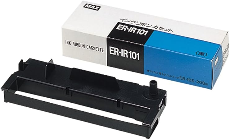 Amazon マックス インクリボン タイムレコーダー用 黒 Er Ir101 タイムカード本体 文房具 オフィス用品