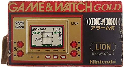 Amazon Co Jp 任天堂 Nintendo Ln 08 ライオン Lion Game Watch ゲーム ウォッチ ゲームウォッチ ゴールドシリーズ おもちゃ