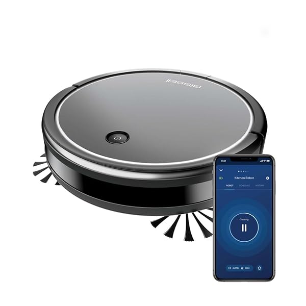BISSELL® EV775 WI-FI CONNECTED ROBOT, SMARTSENSE TECHNOLOGY MULTI-SURFACE...