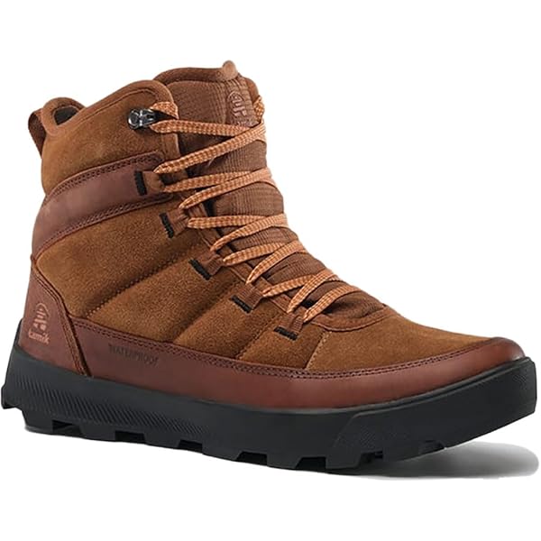 Kamik Mens Inception C Chelsea Boot Brown Size 10 Kamik Boots Men Inception C in Dark Brown — Cabaline main image 2