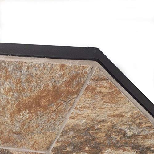 Dreffco 40" x 40" Sedona Woodstove or Pellet Stove Protective Corner Hearth Pad