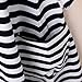 Norbi Parent-Child Striped Shirt Dress Family Clothes Outfits Sleeve Stripes Mom Size fit US S-M
