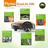 Flymo EasiLife 200 Robotic Lawn Mower 200 sq m Bluetooth Ultra Quiet view 10