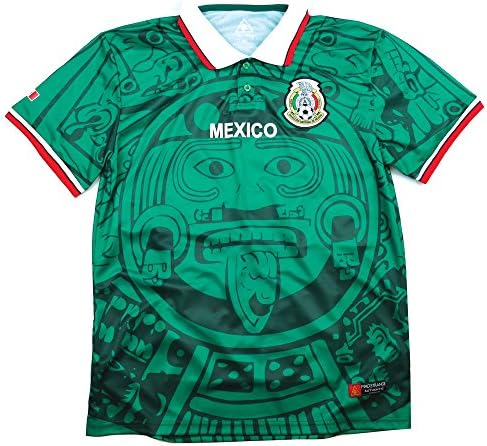 MadStrange Mexico 1998 Retro Soccer Jersey (M)