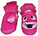 N'Ice Caps Little Kids Cute Animal Faces Waterproof Warm Winter Snow Mittens