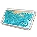 iPhone 6S Case,SmartLegend iPhone 6 Case Cute Glitter 3D Bling Flowing Floating Shiny Sparkles Liquid Hard Shell Protective Slim iPhone 6 6S Case for Girls Women-Blue