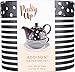 Pinky Up Addison Black and White Tea-For-One Sets,