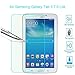 Galaxy Tab 3 Lite 7.0 Tempered Glass Screen Protector, Shelltech® 9h Hardness, 0.33 MM Clear Premium High Definition Bubble Free Screen Protector for Samsung Galaxy Tab 3 Lite 7.0 SM-T110