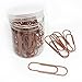 Paper Clips, Large x50 | for School, Office, Bullet Journaling and Craft Supplies | Metal Wire Strong Paperclips by Elmina