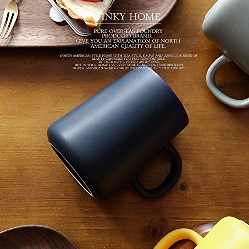JYYT Frosted Ceramic Cup Coffee Cup Mug Tea Cup for Office and Home