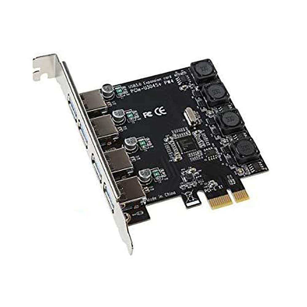 Ideapro 4 Port Pci E To Usb 3 0 Pci Express Expansion Card Pcie Card Super Speed Up To 5gbps No Extra Power Connector For Desktops Windows Xp Vista 7 8 10 4 Ports Buy Online In Cayman Islands