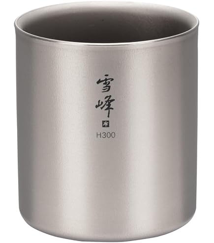 Amazon.com : Snow Peak Titanium H450 Stacking Mug, TW-122, Premium