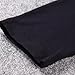 Liang Rou Women's Crewneck Stretch Top & Bottom Thin Underwear Set Black M Medium / 8-10 1 Set Black