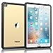 Temdan iPad Pro 9.7 Waterproof Case Rugged Sleek Transparent Cover with Built in Screen Protector Waterproof Case for Apple iPad Air 2/iPad Pro 9.7 inch