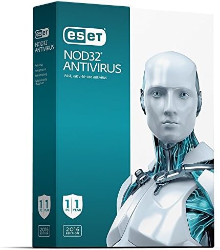 ESET NOD 32 AntiVirus | 2016 (1 PC- 2 Years) No CD- Only key via email