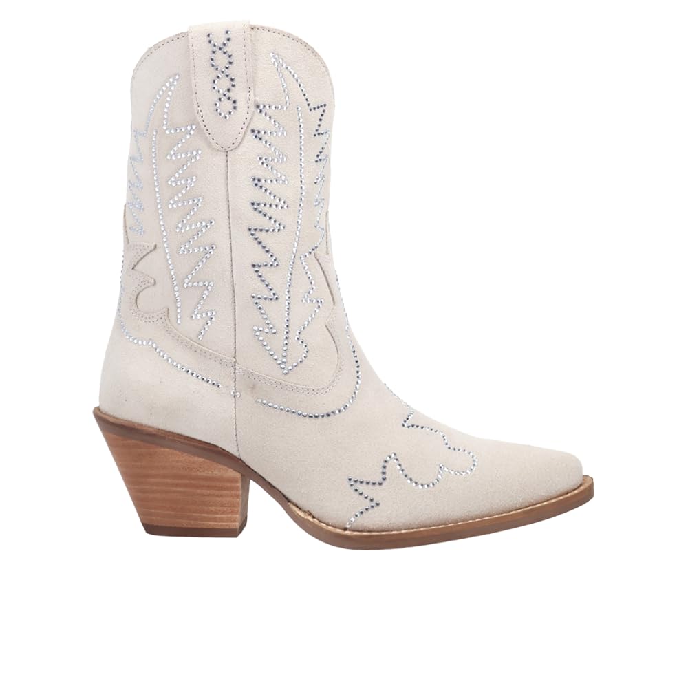 "Dingo Womens Tiny Pony Suede Leather Casual Boots Ankle Mid Heel 2-3\" -..."