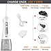 Water Flosser Cordless Oral Irrigator - Teeth Cleaner Water Floss - Rechargeable Portable Oral Irrigator for Travel and Home