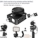 Gurmoir Protective Aluminum Alloy Skeleton Housing Case For Gopro Hero 5/Gopro Hero (2018) Action Camera, Metal Frame Protective Cage with Rear Door and 52mm UV Filter