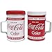 WL SS-WL-24801 "Drink Coke" Tin Salt & Pepper Shakers, 4", Red/White