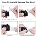 VATI Sport Band Compatible with Apple Watch Band 42mm 38mm, Soft Silicone Sport Strap Replacement Bands Compatible with iWatch Apple Watch Series 3, Series 2, Series 1 S/M M/L