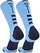 TCK Sports Elite Lacrosse Logo Performance Crew Socks