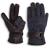 Walker and Hawkes Unisex Derby Tweed Brookmore Gloves - Stylish Wool Blend, Comfortable Fit, Warm Lining