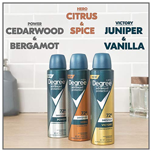 Degree Men Antiperspirant Deodorant Spray 72 HR Wetness Protection