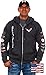 JH DESIGN GROUP Men's Chevy Corvette C 7 Collage Charcoal Gray Full Zip Up Hoodie (Large, CLG7-charcoal Gray)