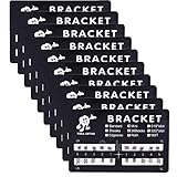 10 Packs Dental Orthodontic Brackets Brace Mini Roth 022 Slot 3-4-5 Hooks Metal
