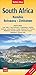South Africa, Namibia, Bostwana, Zimbabwe Nelles Map 1:2.5M WP (English, French and German Edition) by 